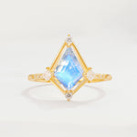 ML07060 Moonstone Ring - Yellow-Gold