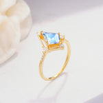 ML07060 Moonstone Ring - Additional view