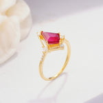 ML07060 Ruby Ring - Additional view
