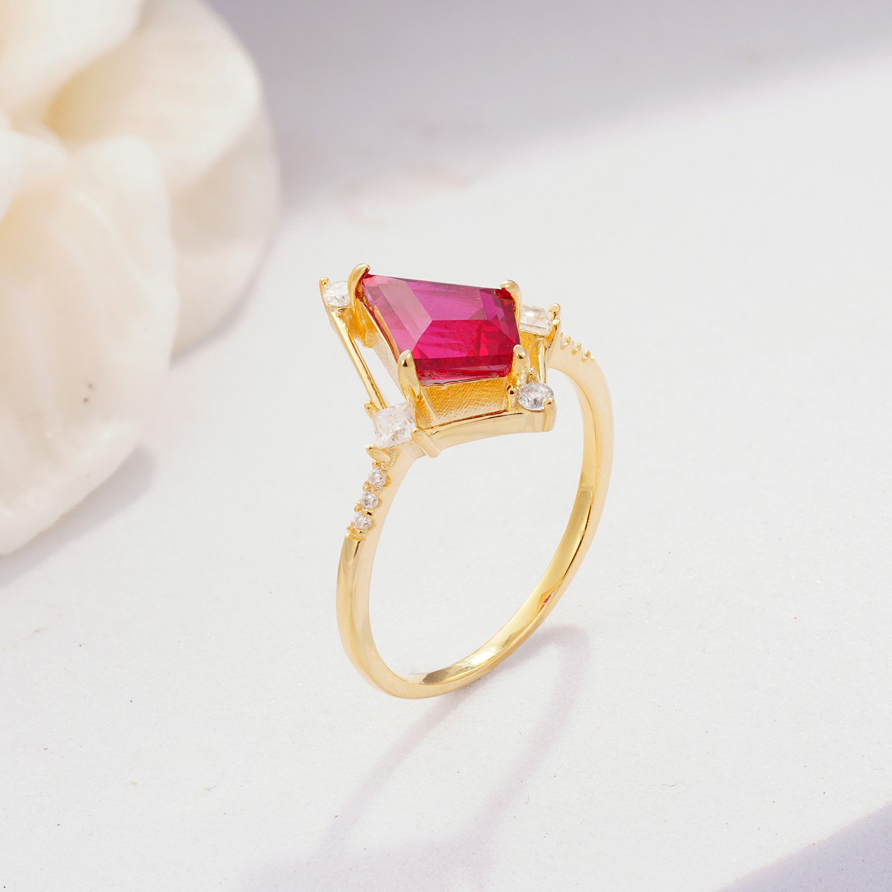 ML07060 Ruby Ring - Additional view