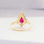 ML07060 Ruby Ring - Additional view