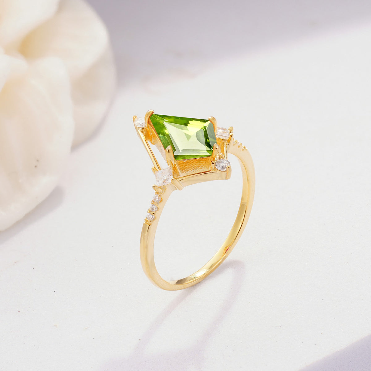 ML07060 Peridot Ring - Additional view