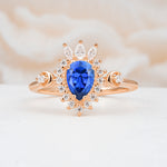 ML07061 Sapphire Ring - Additional view