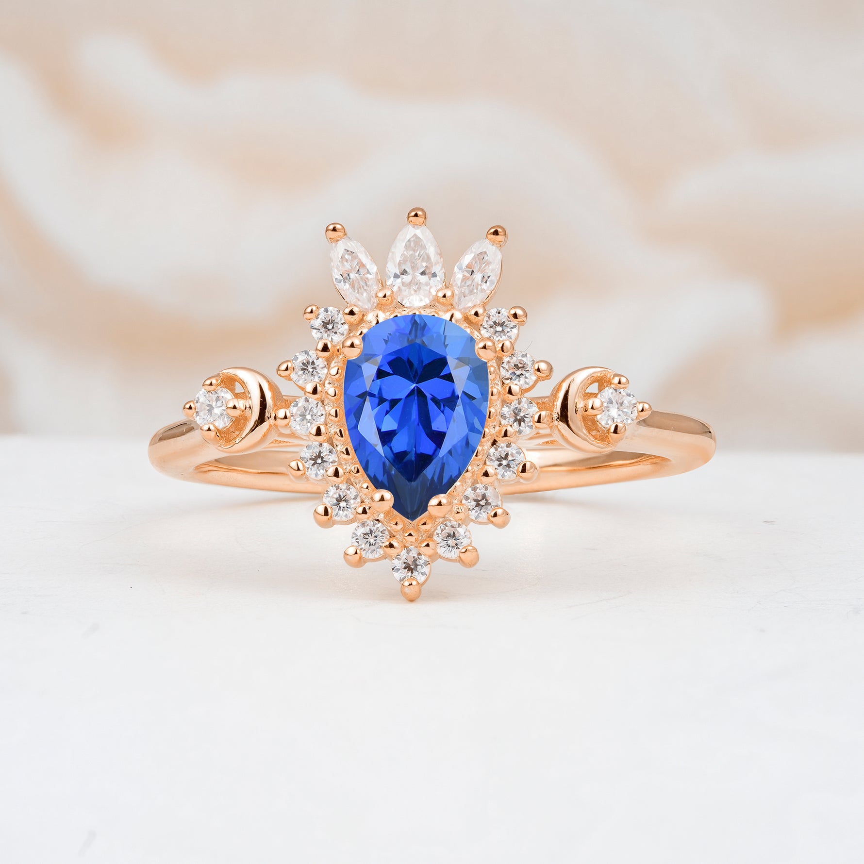 ML07061 Sapphire Ring - Additional view