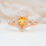 ML07061 Citrine Ring - Additional view