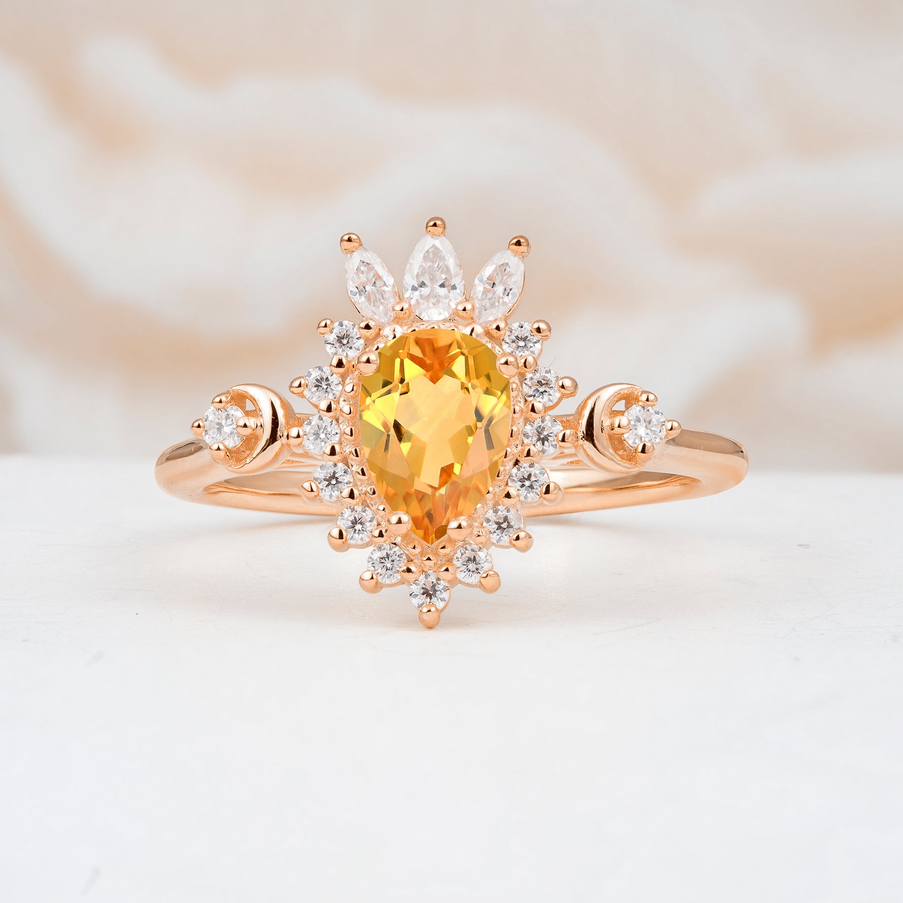 ML07061 Citrine Ring - Additional view