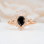 ML07061 Black Onyx Ring - Additional view