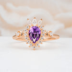 ML07061 Amethyst Ring - Additional view