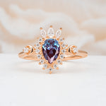 ML07061 Alexandrite Ring - Additional view