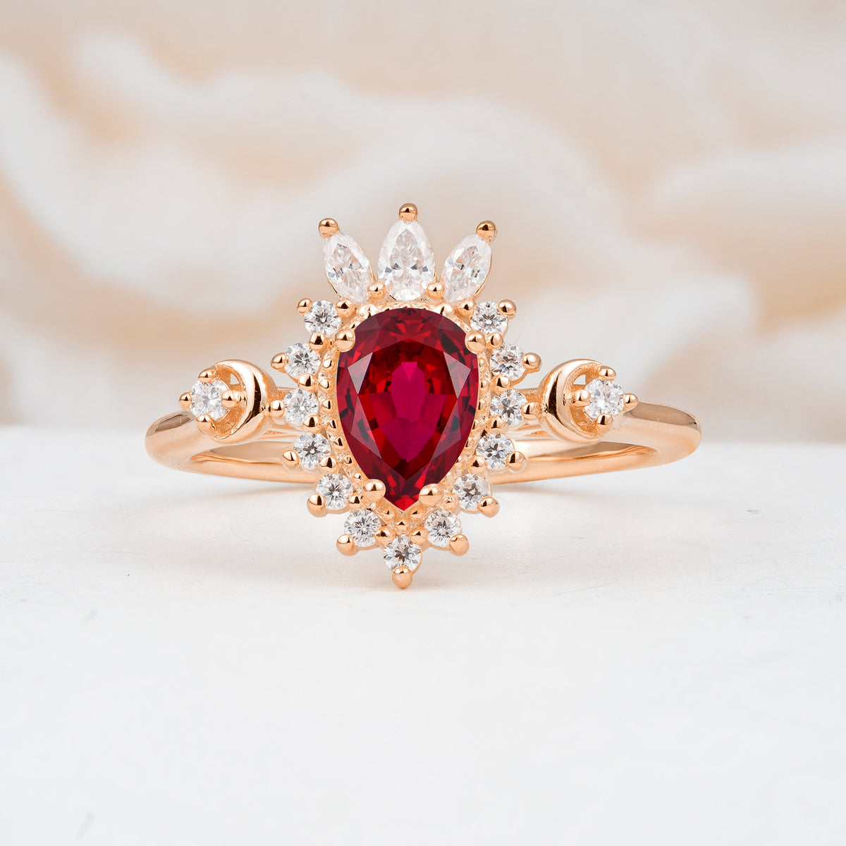 ML07061 Ruby Ring - Additional view