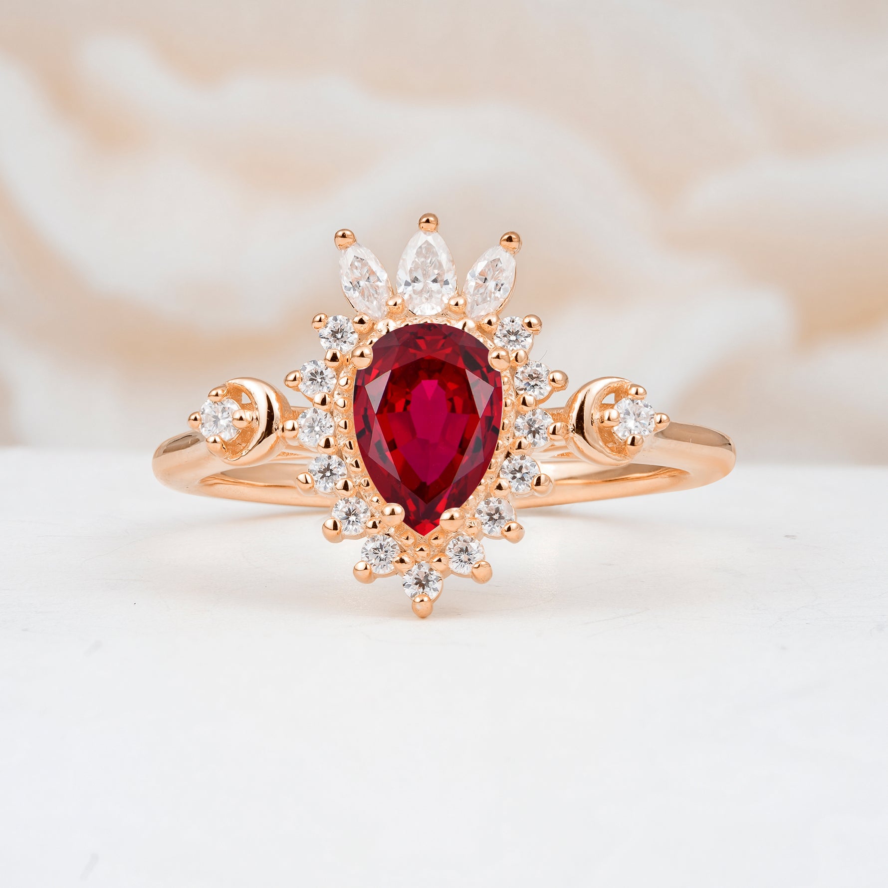 ML07061 Ruby Ring - Additional view