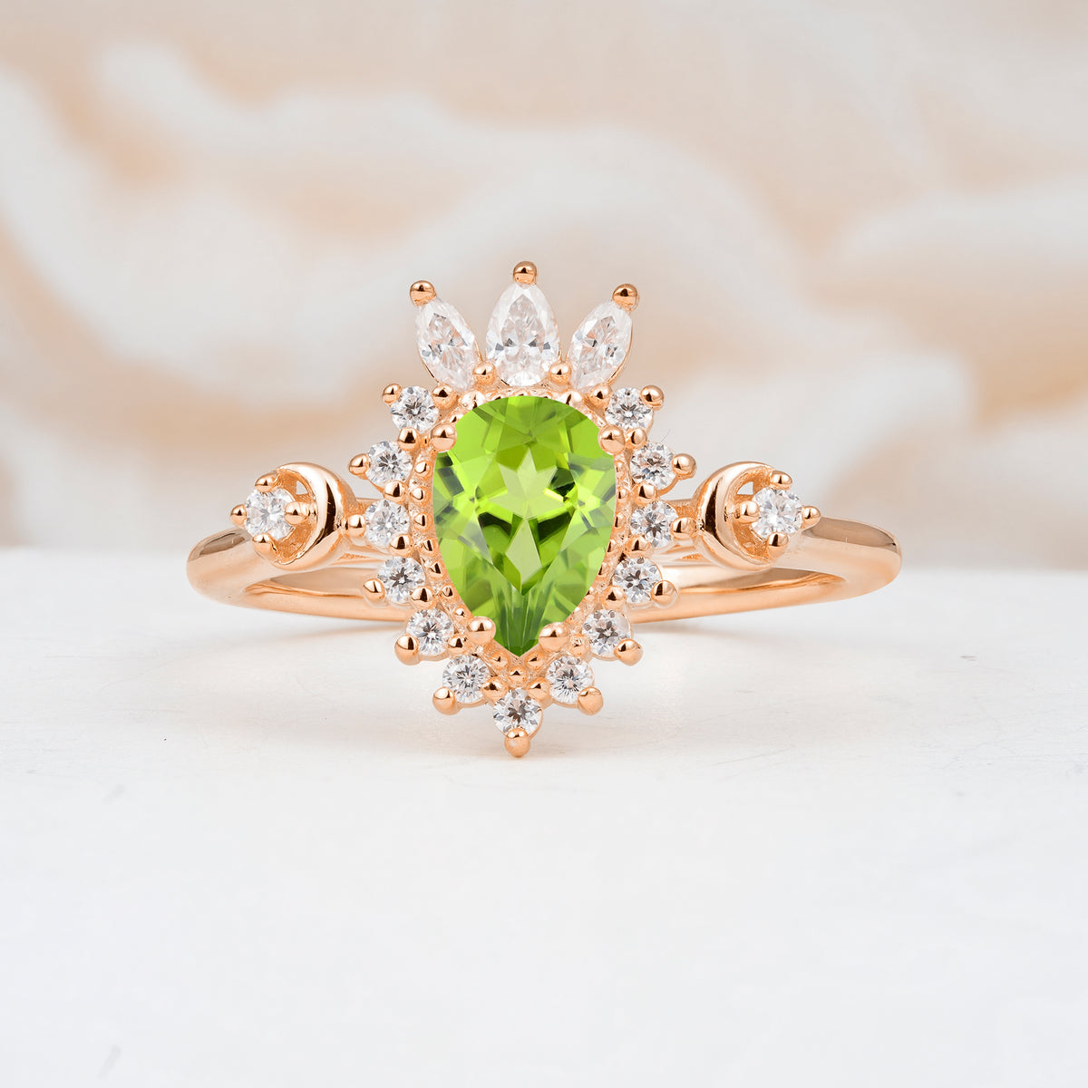 ML07061 Peridot Ring - Additional view