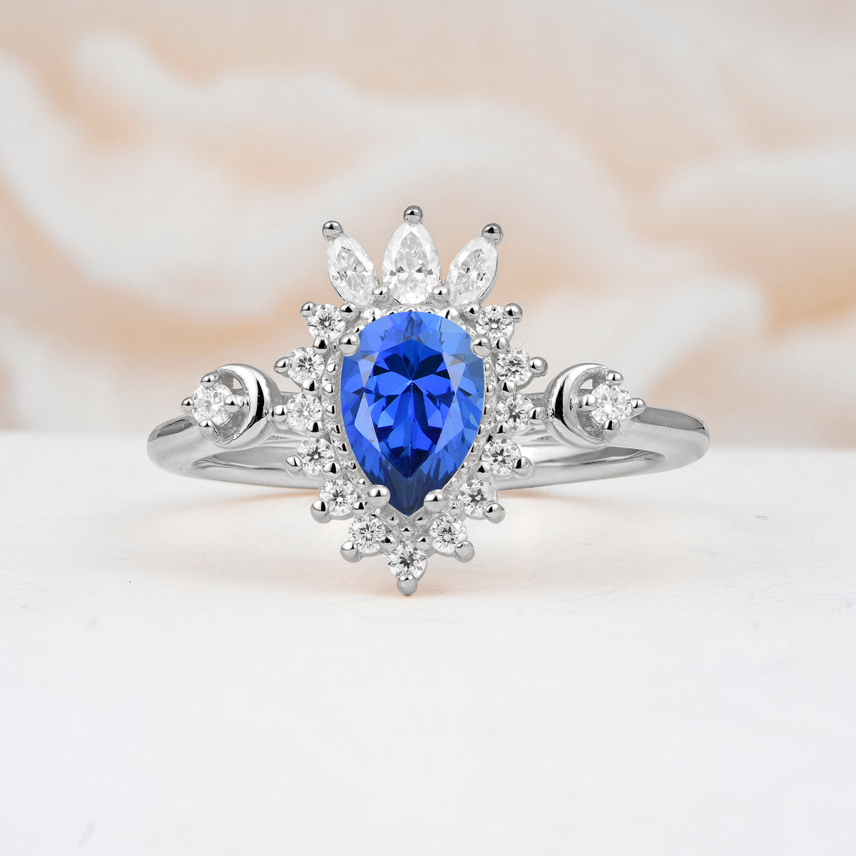 ML07061 Sapphire Ring - Additional view