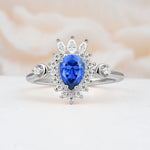 ML07061 Sapphire Ring - Additional view