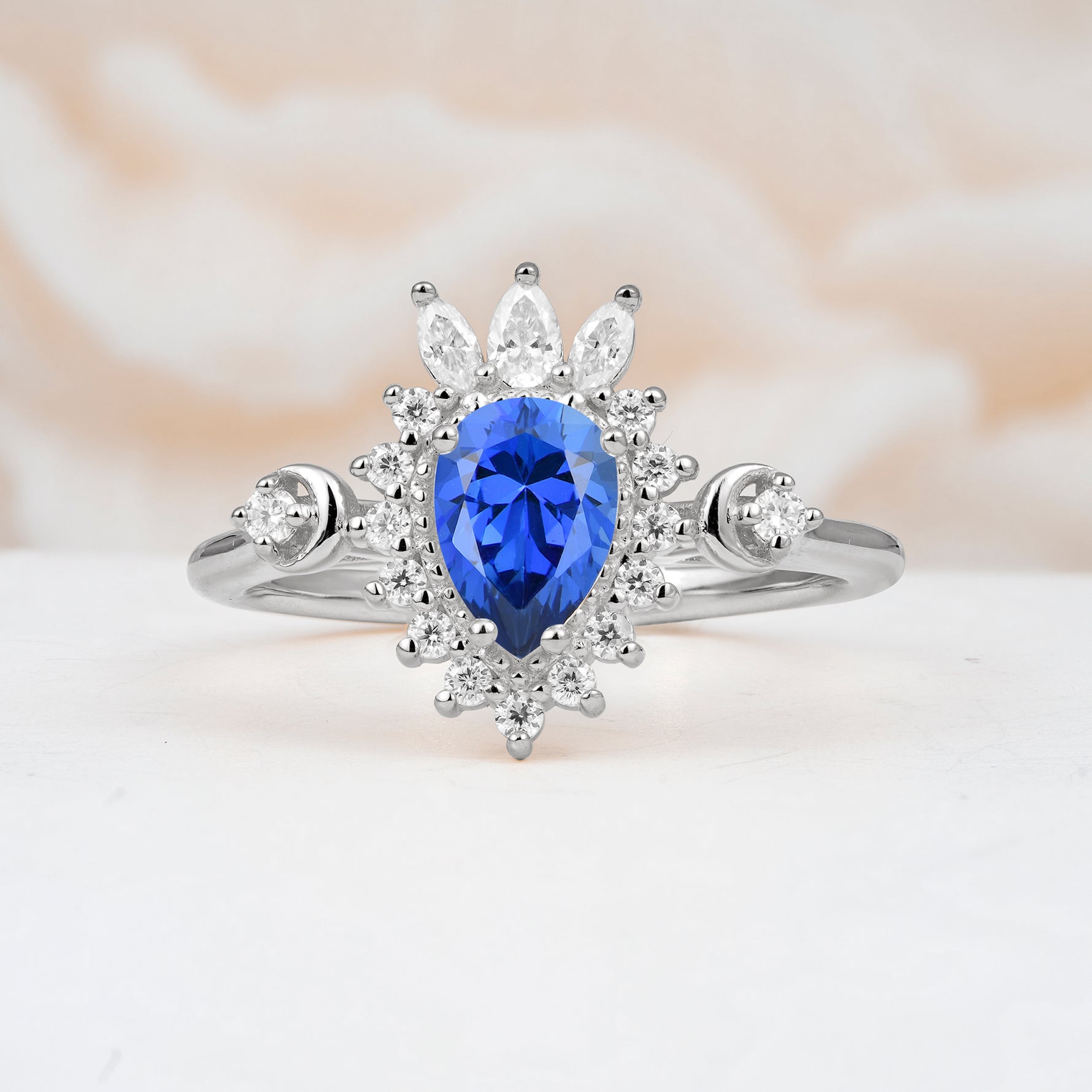 ML07061 Sapphire Ring - Additional view