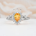 ML07061 Citrine Ring - Additional view