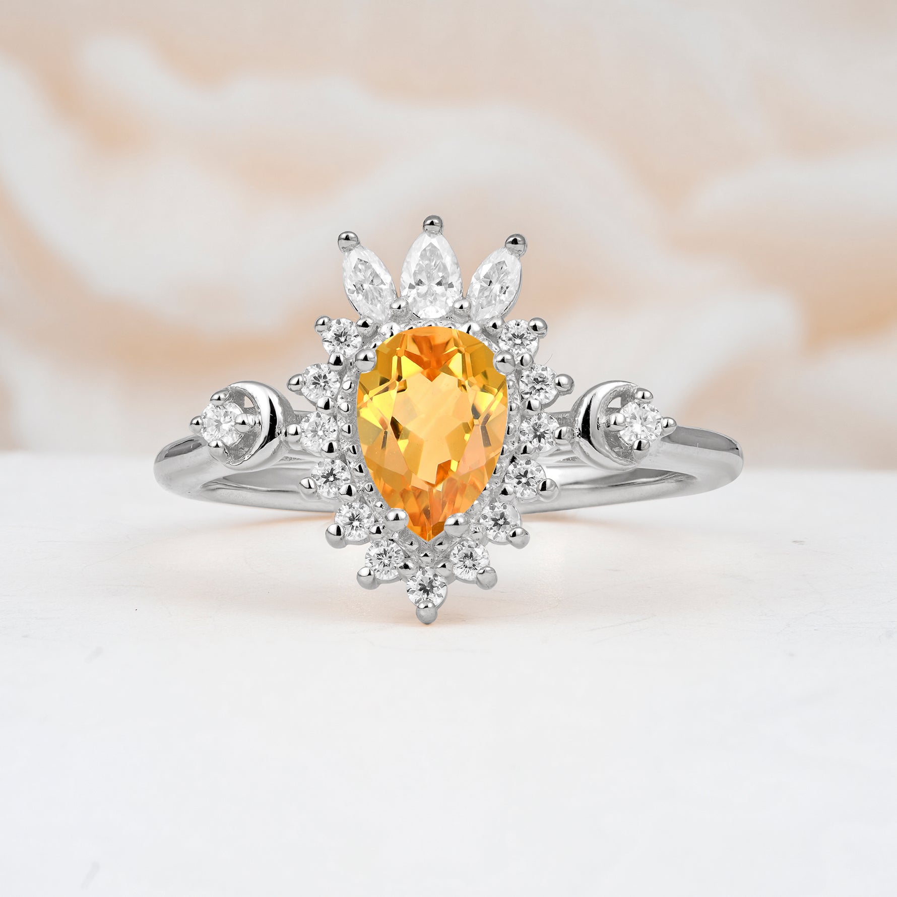 ML07061 Citrine Ring - Additional view