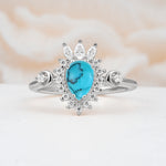 ML07061 Turquoise Ring - Additional view