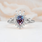ML07061 Alexandrite Ring - Additional view