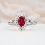 ML07061 Ruby Ring - Additional view