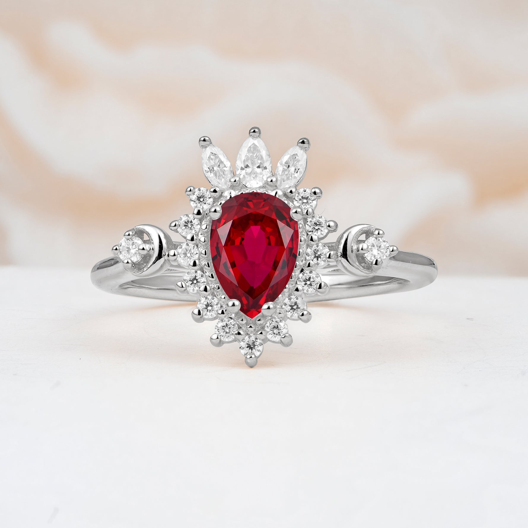 ML07061 Ruby Ring - Additional view
