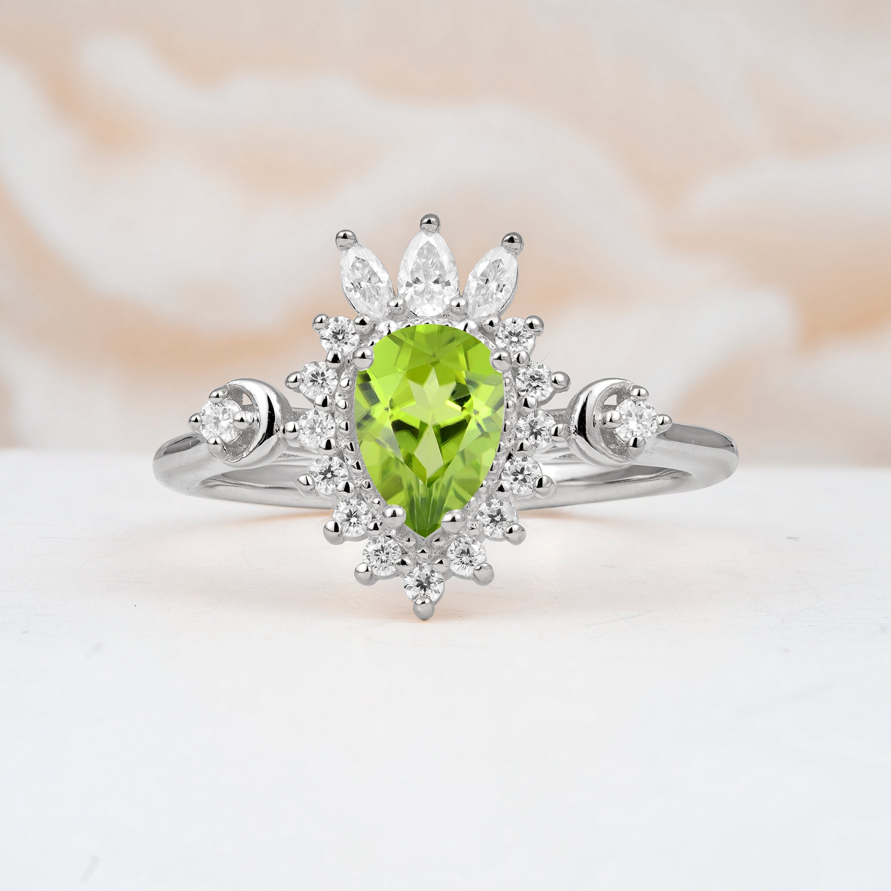 ML07061 Peridot Ring - Additional view