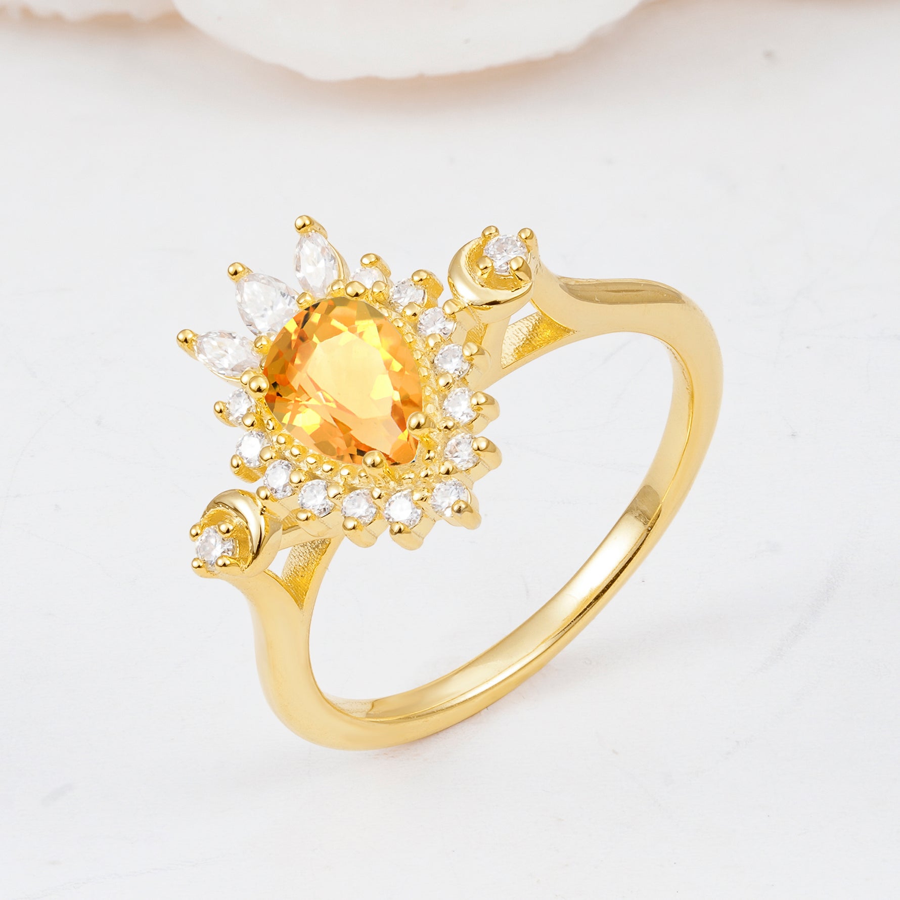 ML07061 Citrine Ring - Additional view