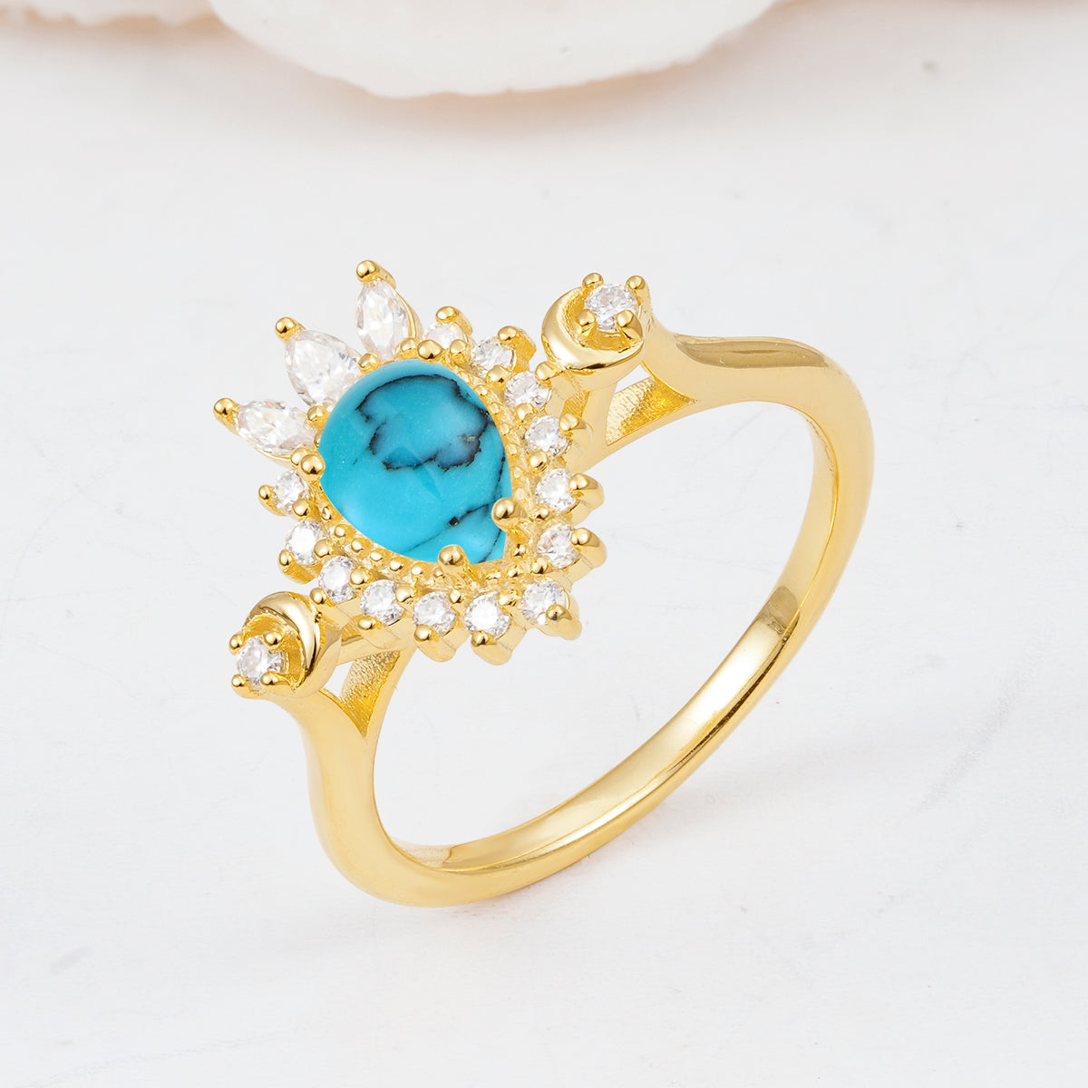 ML07061 Turquoise Ring - Additional view