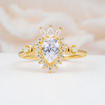 ML07061 Lab Diamond Ring - Yellow-Gold