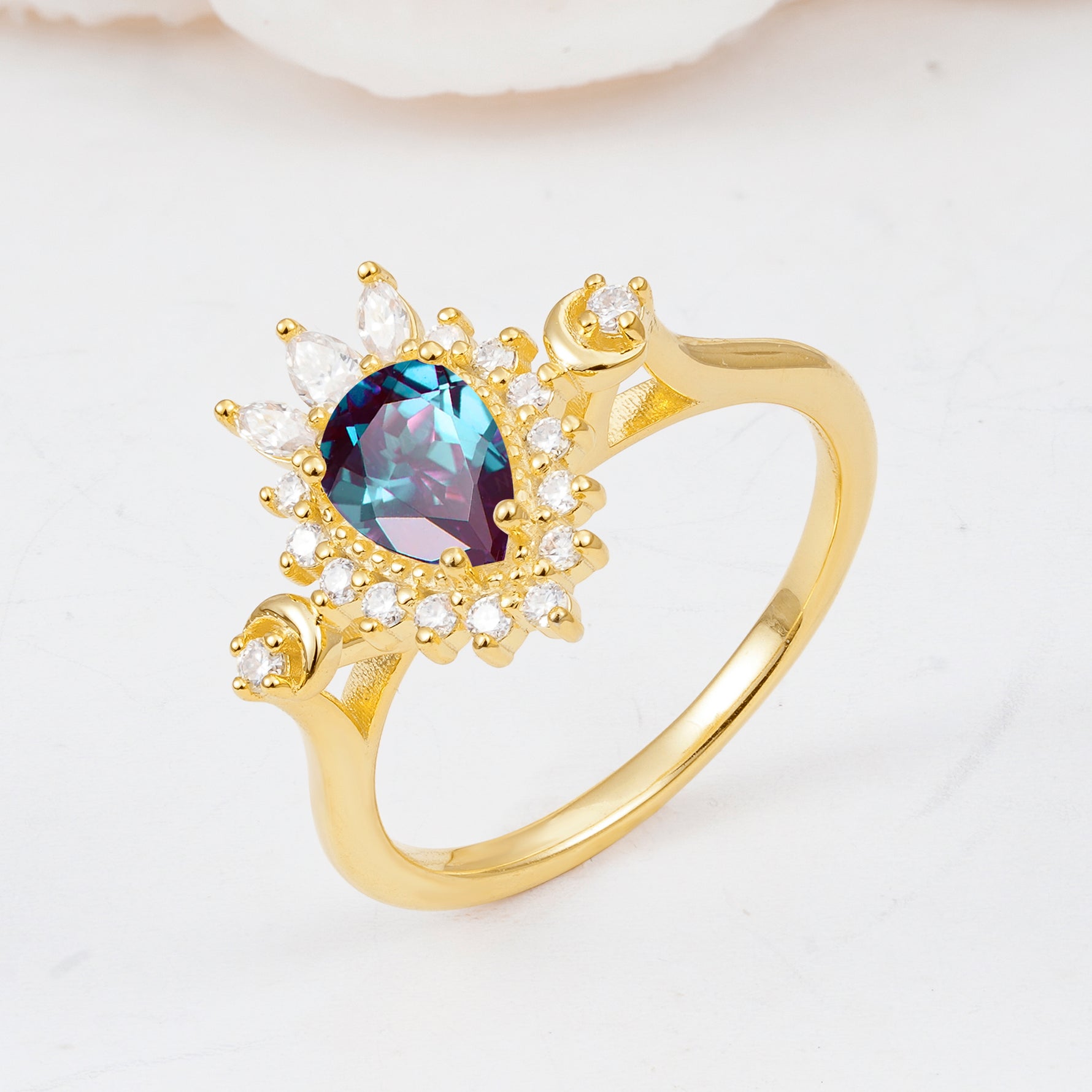 ML07061 Alexandrite Ring - Additional view