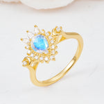 ML07061 Moonstone Ring - Additional view