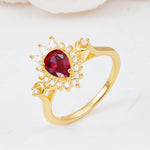 ML07061 Ruby Ring - Additional view