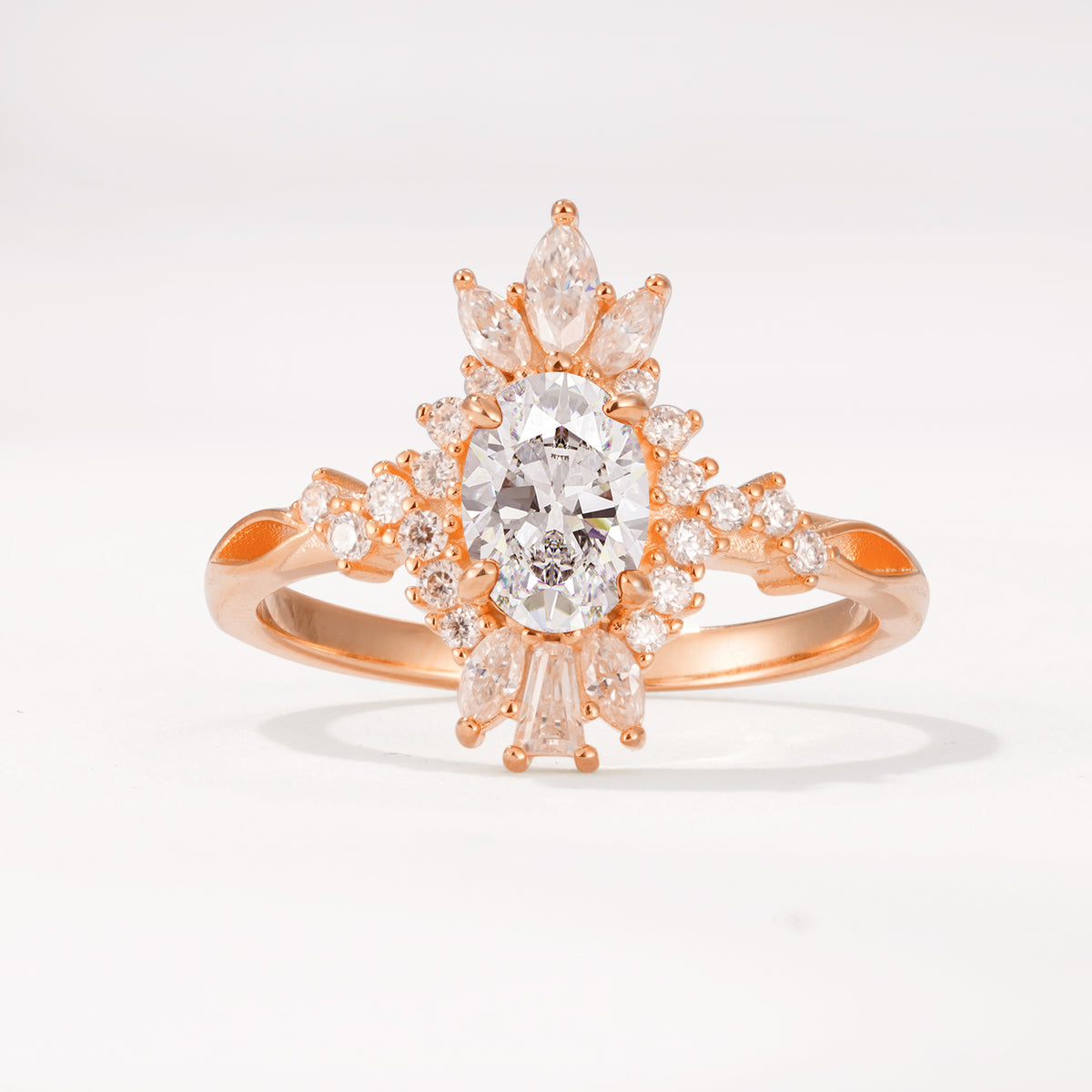 ML07062 Moissanite Ring - Additional view