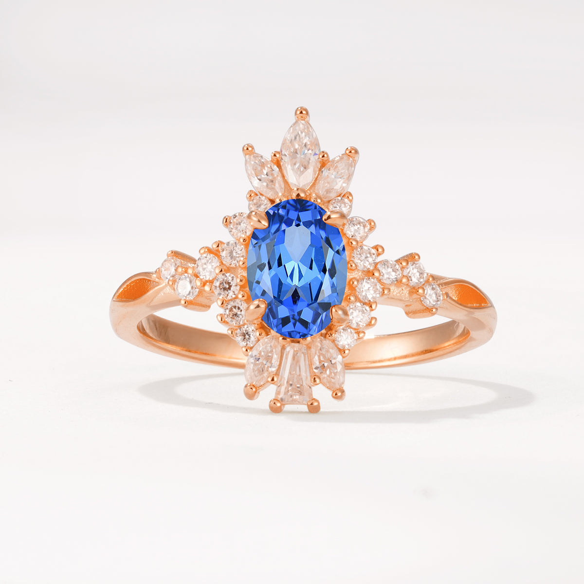 ML07062 Sapphire Ring - Additional view