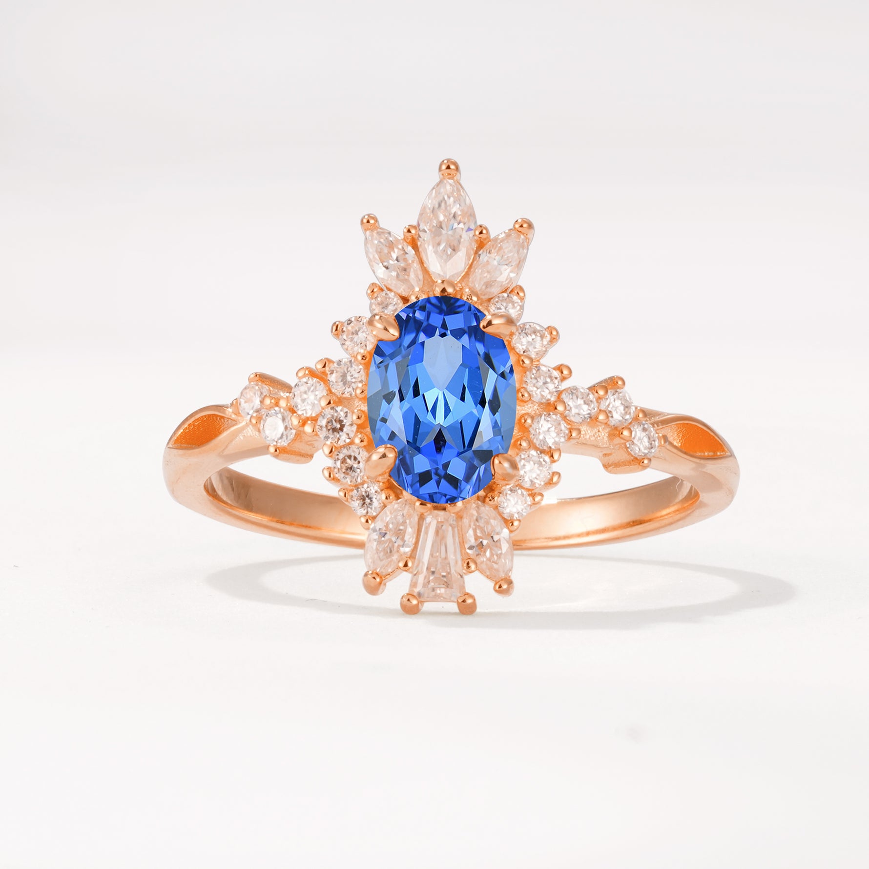 ML07062 Sapphire Ring - Additional view