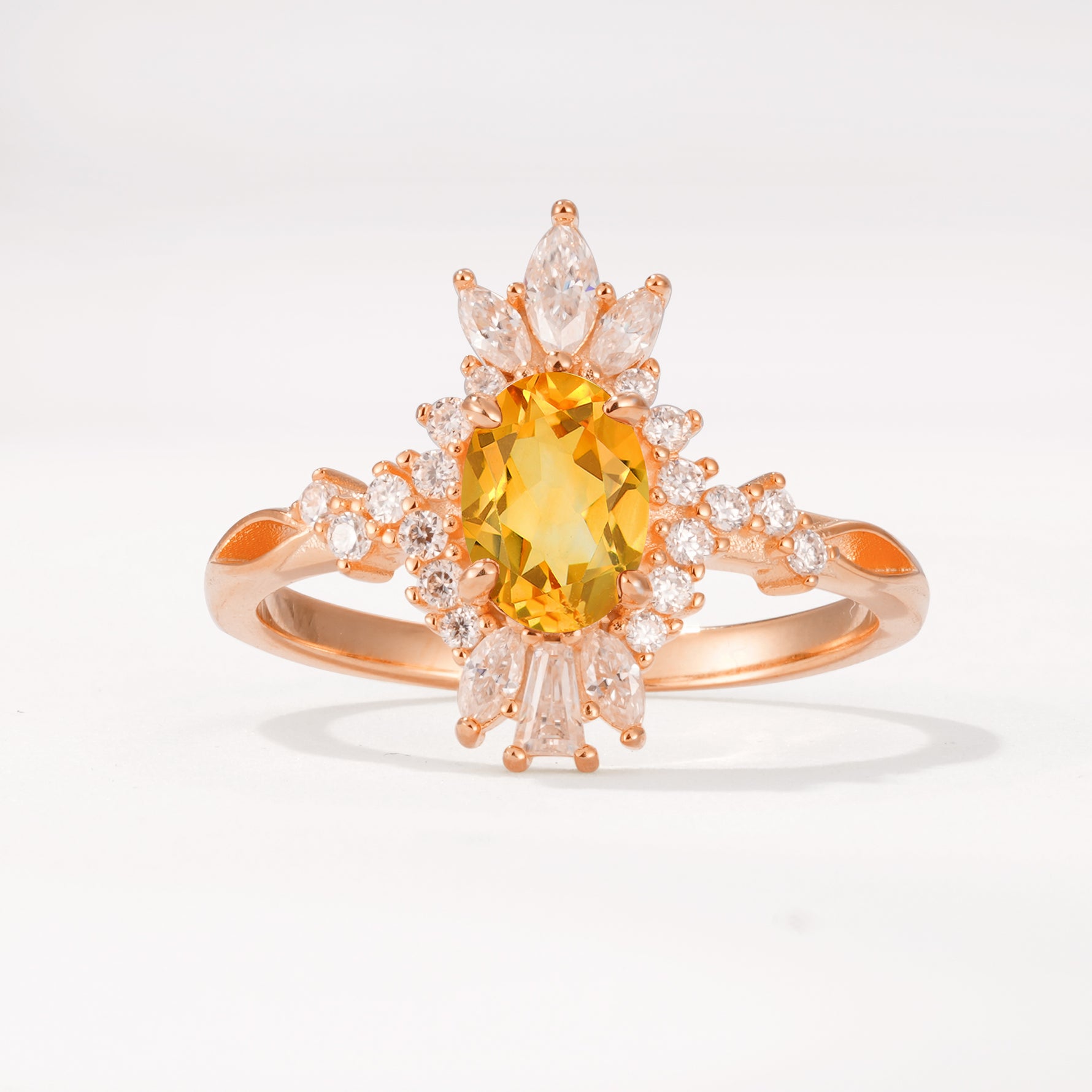 ML07062 Citrine Ring - Additional view