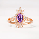 ML07062 Amethyst Ring - Additional view