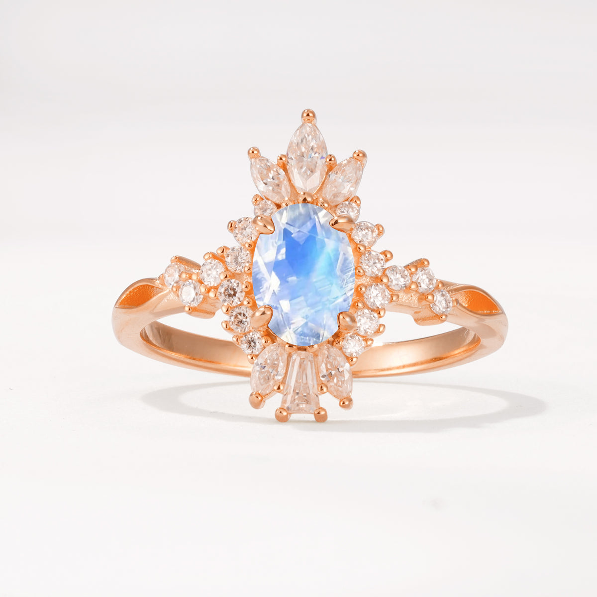 ML07062 Moonstone Ring - Additional view