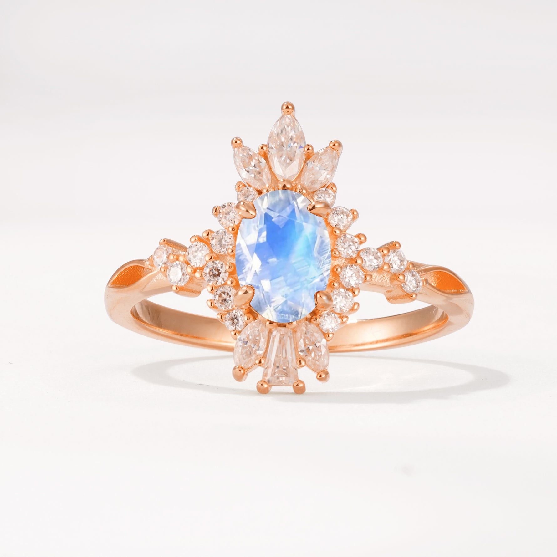 ML07062 Moonstone Ring - Additional view