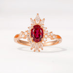 ML07062 Ruby Ring - Additional view