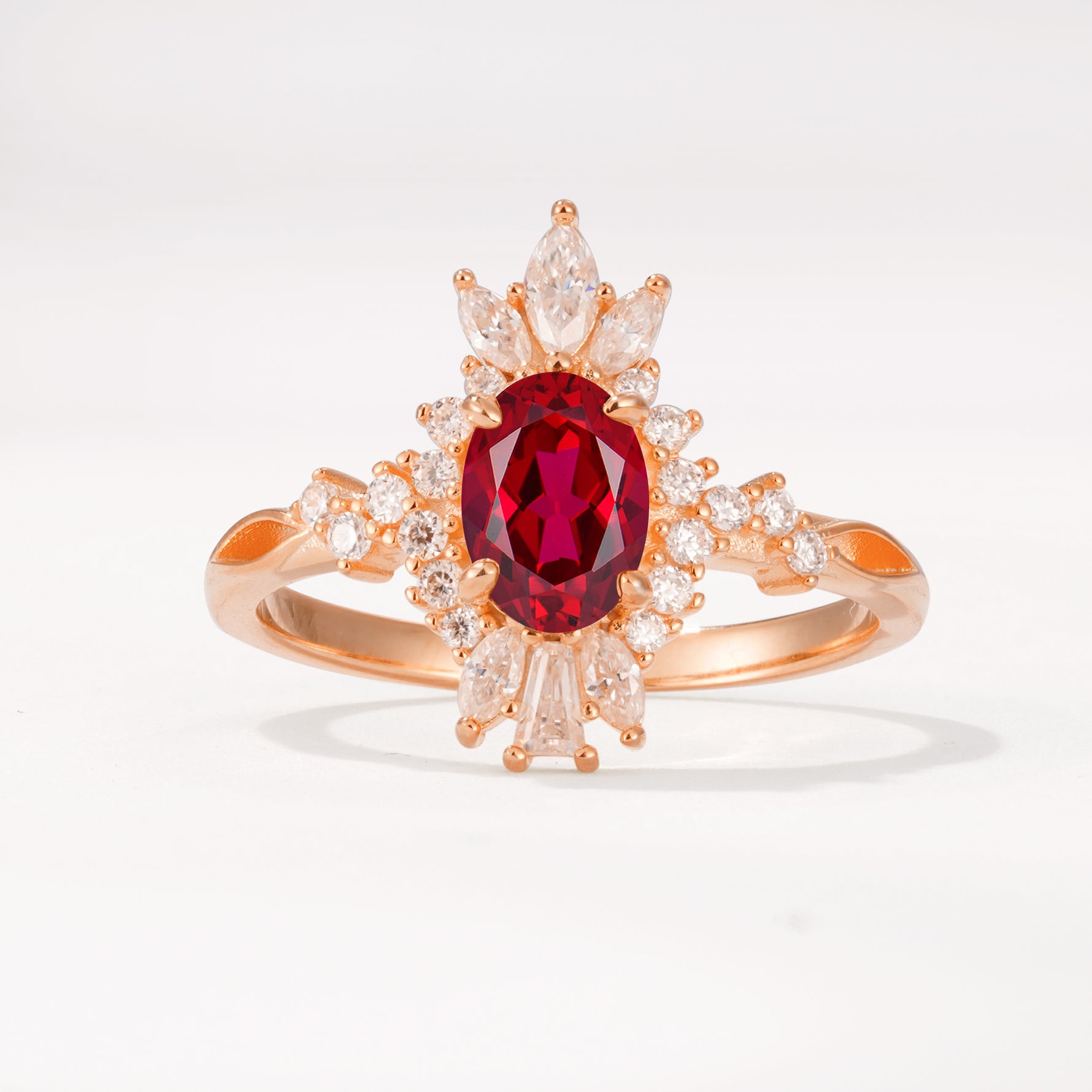 ML07062 Ruby Ring - Additional view