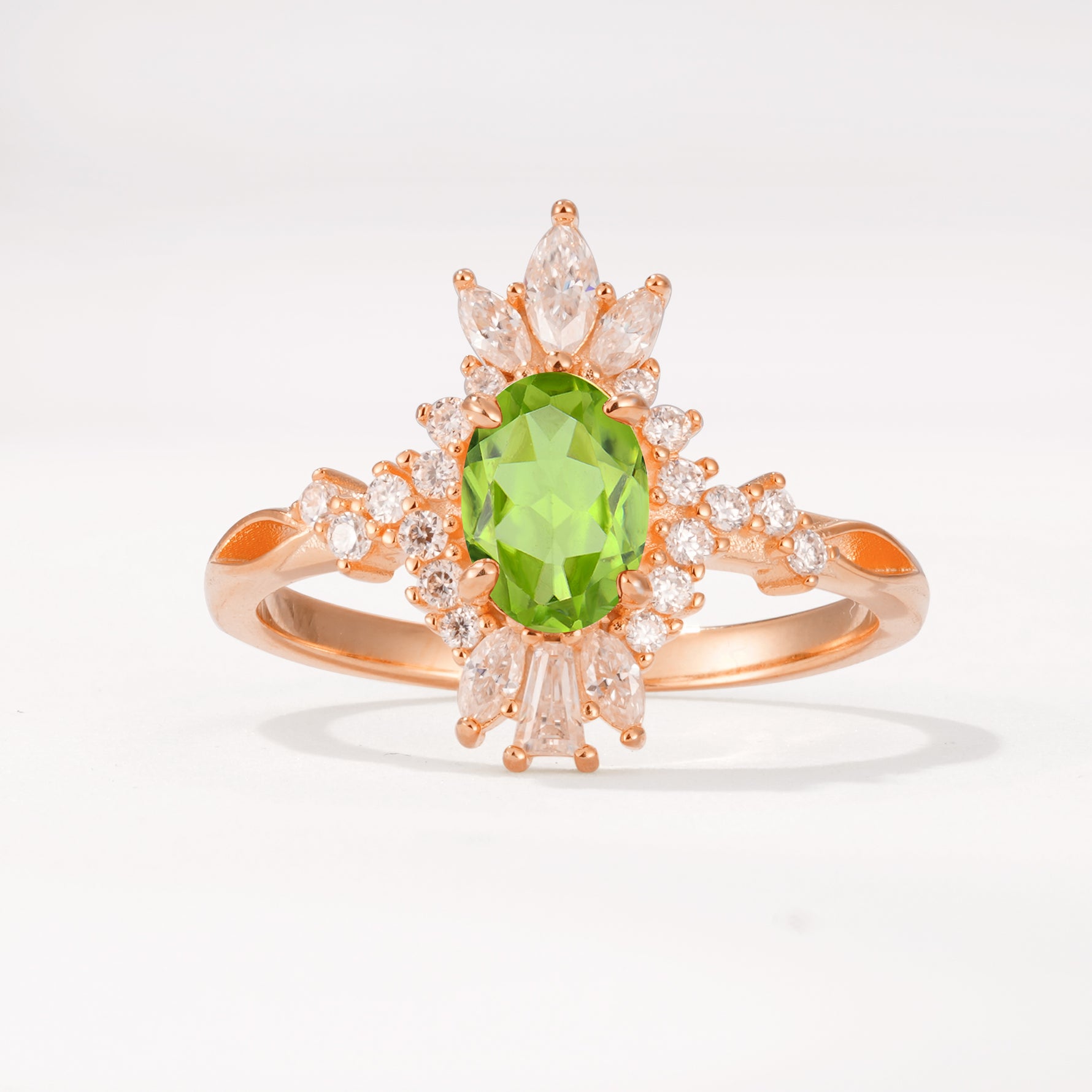 ML07062 Peridot Ring - Additional view