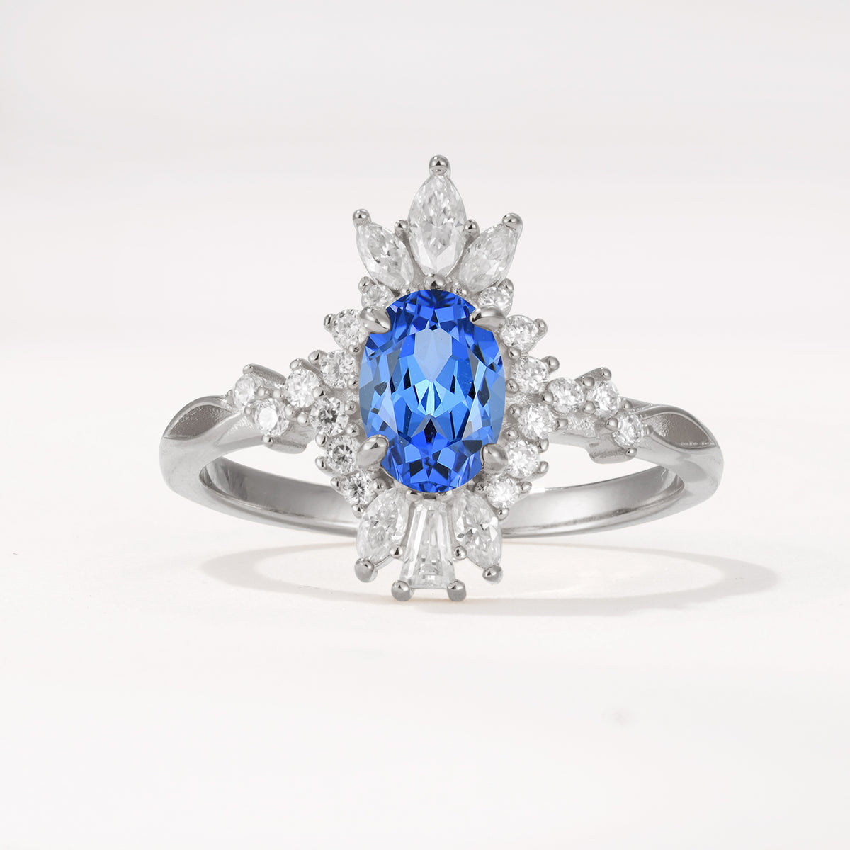 ML07062 Sapphire Ring - Additional view