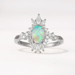 ML07062 Fire Opal Ring - Additional view