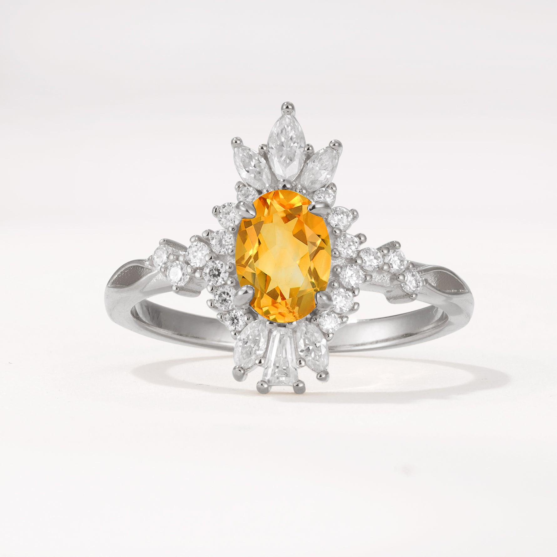 ML07062 Citrine Ring - Additional view