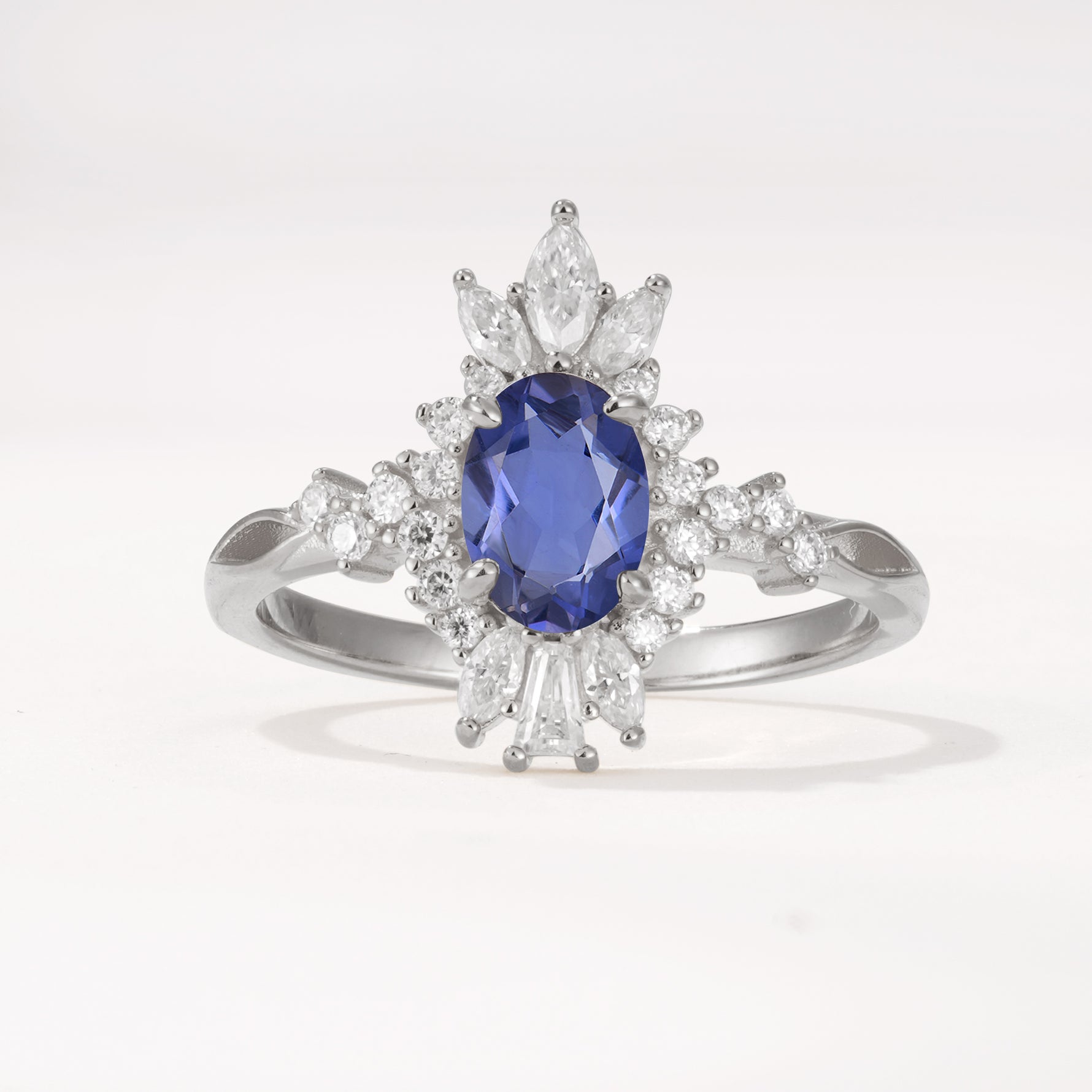 ML07062 Tanzanite Ring - Additional view