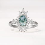 ML07062 Moss Agate Ring - Additional view