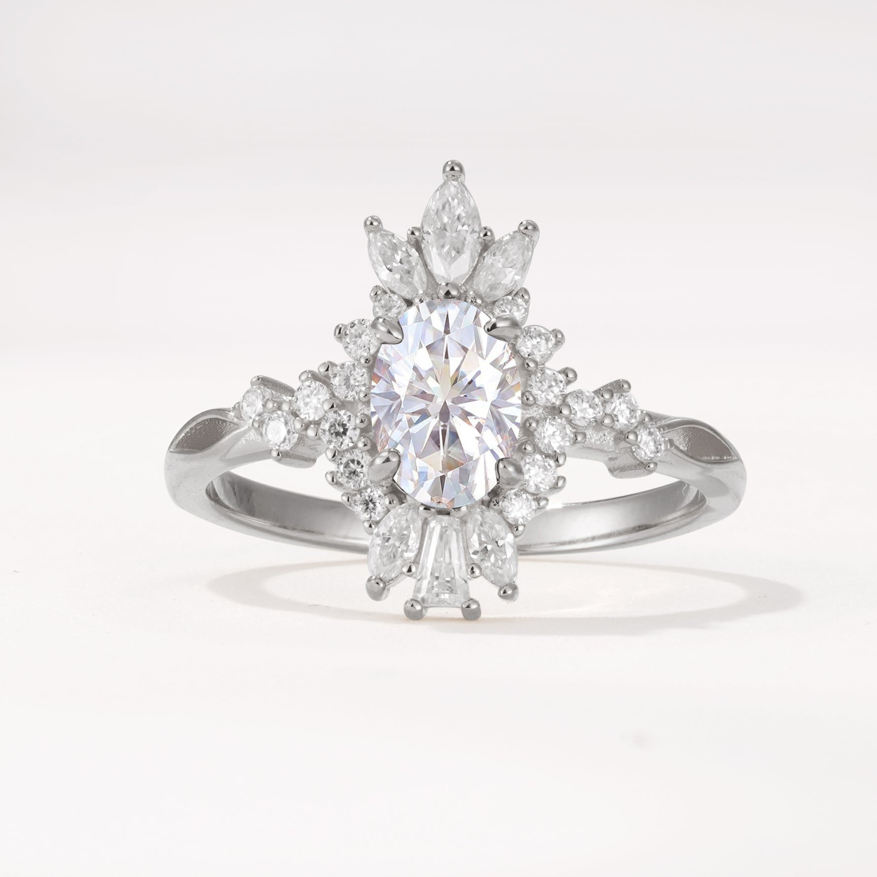 ML07062 Lab Diamond Ring - Additional view