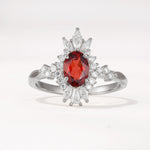ML07062 Garnet Ring - Additional view