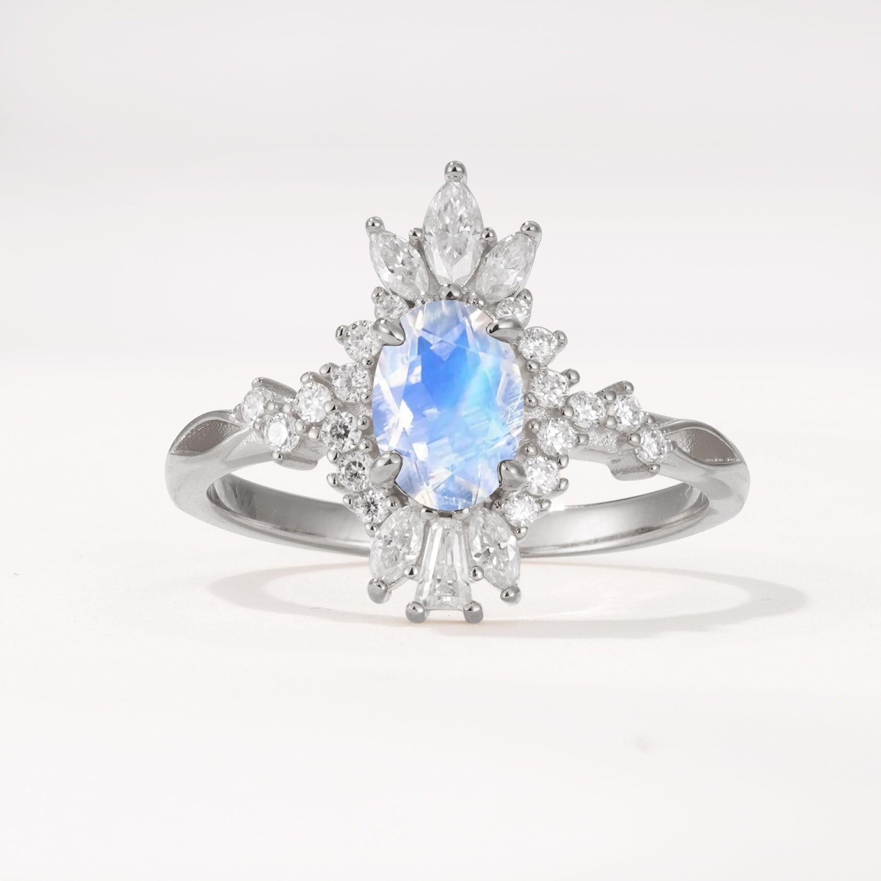 ML07062 Moonstone Ring - Additional view